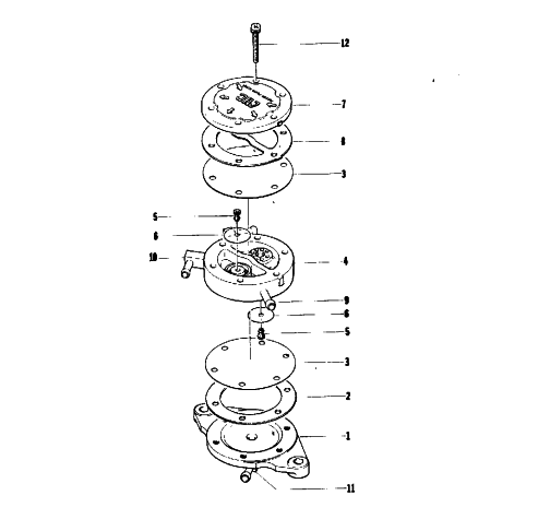 Parts Diagram for Arctic Cat 1974 EL TIGRE 295 SNOWMOBILE FUEL PUMP