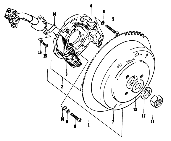 Parts Diagram for Arctic Cat 1976 PANTHER 440 SNOWMOBILE MAGNETO