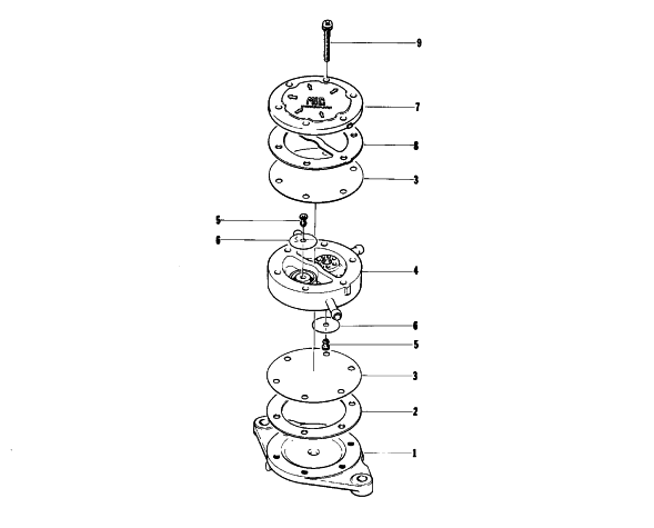 Parts Diagram for Arctic Cat 1976 PANTERA SNOWMOBILE FUEL PUMP