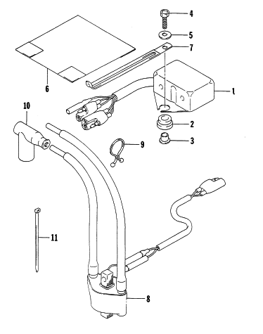 Parts Diagram for Arctic Cat 1996 EXT 580 SNOWMOBILE ELECTRICAL