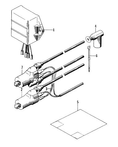Parts Diagram for Arctic Cat 1997 THUNDERCAT SNOWMOBILE ELECTRICAL