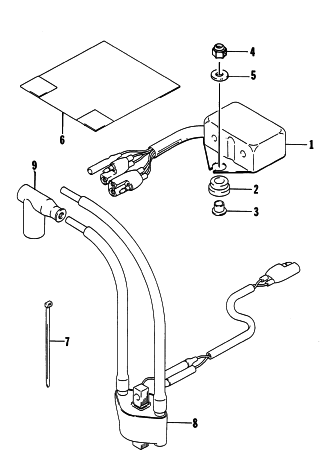 Parts Diagram for Arctic Cat 1995 ZR 400 SNOWMOBILE ELECTRICAL
