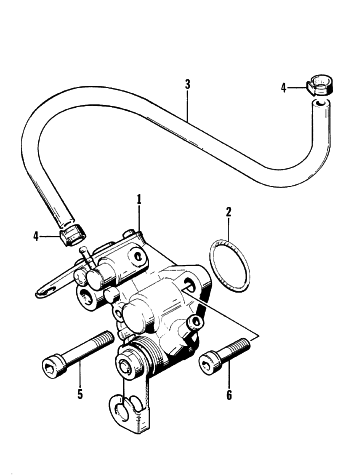 Parts Diagram for Arctic Cat 1996 MONTEGO WATERCRAFT OIL PUMP