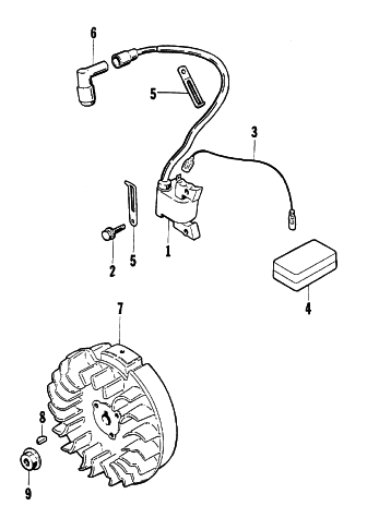 Parts Diagram for Arctic Cat 1999 AC2500GD GENERATORS MAGNETO ASSEMBLY