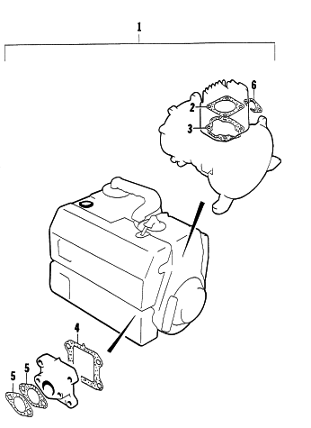 Parts Diagram for Arctic Cat 1997 750G GENERATORS GASKET SET (OPTIONAL)