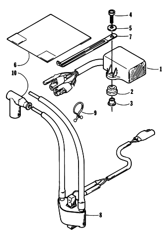 Parts Diagram for Arctic Cat 1997 POWDER SPECIAL SNOWMOBILE ELECTRICAL