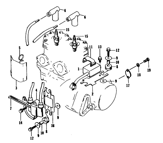 Parts Diagram for Arctic Cat 1998 ZL 440 SNOWMOBILE ELECTRICAL