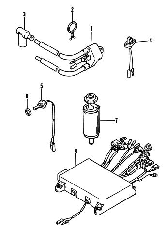 Parts Diagram for Arctic Cat 1997 POWDER SPECIAL EFI SNOWMOBILE ELECTRICAL