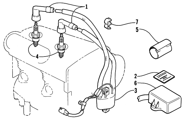 Parts Diagram for Arctic Cat 2000 Z 440 SNO PRO () SNOWMOBILE ELECTRICAL