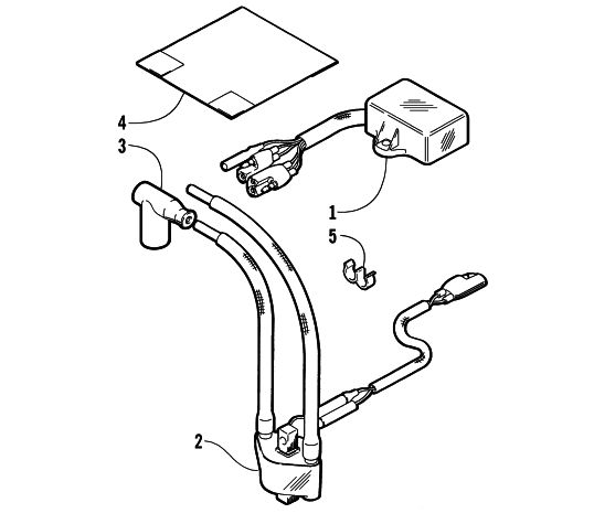 Parts Diagram for Arctic Cat 2001 BEARCAT WIDE TRACK () SNOWMOBILE ELECTRICAL