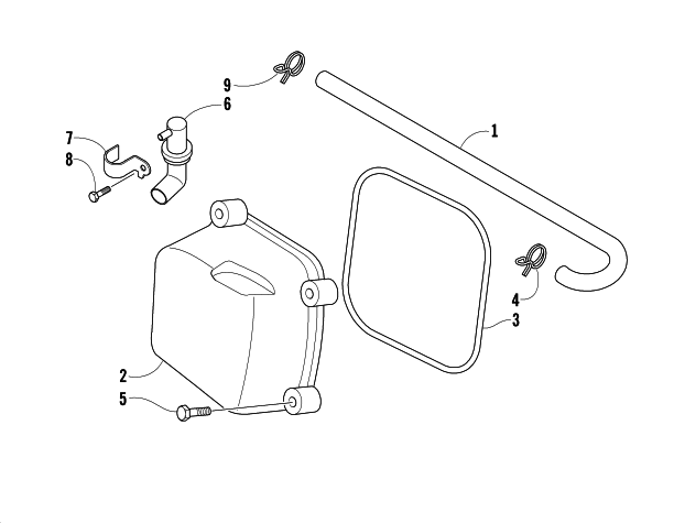 Parts Diagram for Arctic Cat 2005 90 Y-12 YOUTH ATV CYLINDER HEAD COVER ASSEMBLY