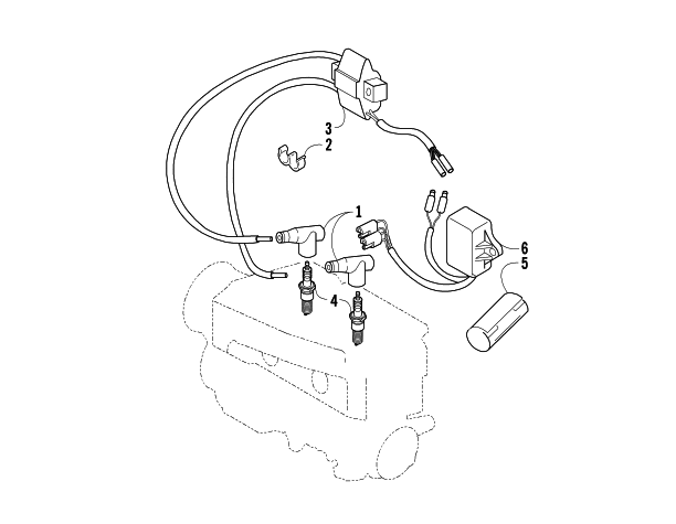 Parts Diagram for Arctic Cat 2005 Z 370 SNOWMOBILE ELECTRICAL
