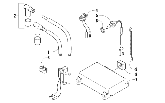 Parts Diagram for Arctic Cat 2006 M7 EFI 153 WEST YELLOWSTONE SNOWMOBILE ELECTRICAL