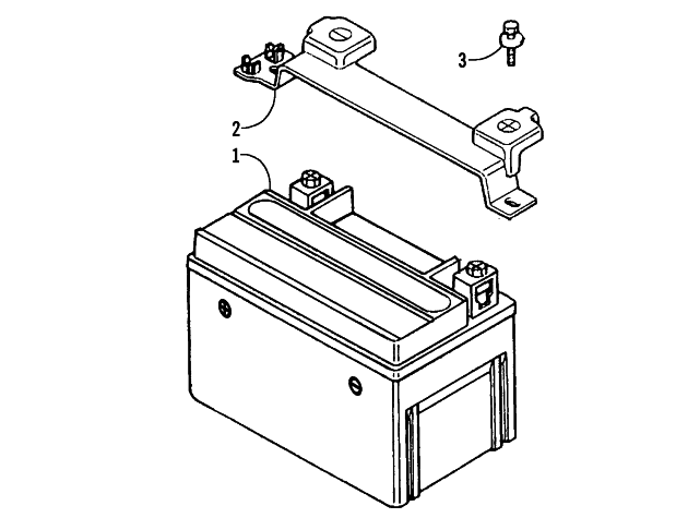 Parts Diagram for Arctic Cat 2008 90 UTILITY ATV BATTERY ASSEMBLY