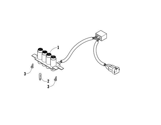 Parts Diagram for Arctic Cat 2007 250 DVX ATV PILOT LAMP ASSEMBLY