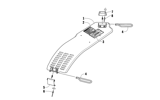 Parts Diagram for Arctic Cat 2009 Z1 TURBO LXR SNOWMOBILE BELT GUARD ASSEMBLY
