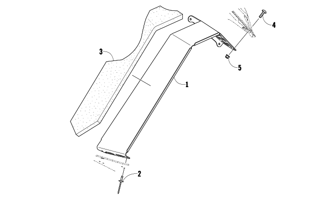 Parts Diagram for Arctic Cat 2010 ARCTIC CAT 500 SNO PRO SNOWMOBILE BELT GUARD ASSEMBLY