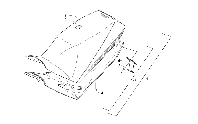 Parts Diagram for Arctic Cat 2012 M 800 SNO PRO ANNIVERSARY 153 SNOWMOBILE SEAT ASSEMBLY
