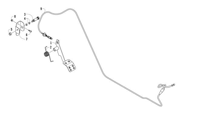 Parts Diagram for Arctic Cat 2012 WILDCAT 1000 GT ATV ACCELERATOR ASSEMBLY