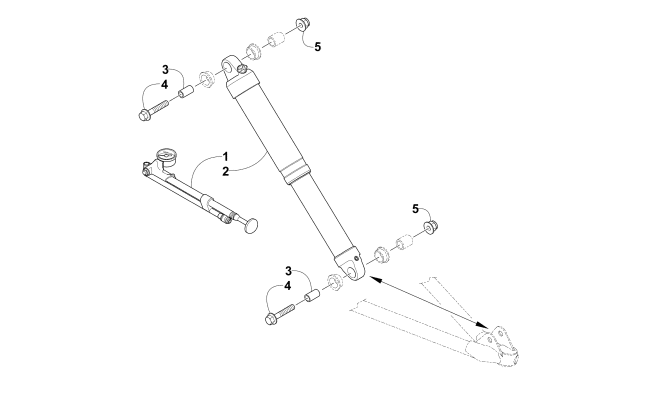 Parts Diagram for Arctic Cat 2014 ZR 9000 SNO PRO SNOWMOBILE FRONT SHOCK ABSORBER ASSEMBLY