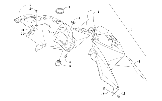 Parts Diagram for Arctic Cat 2015 M 7000 SNO PRO SNOWMOBILE CONSOLE ASSEMBLY
