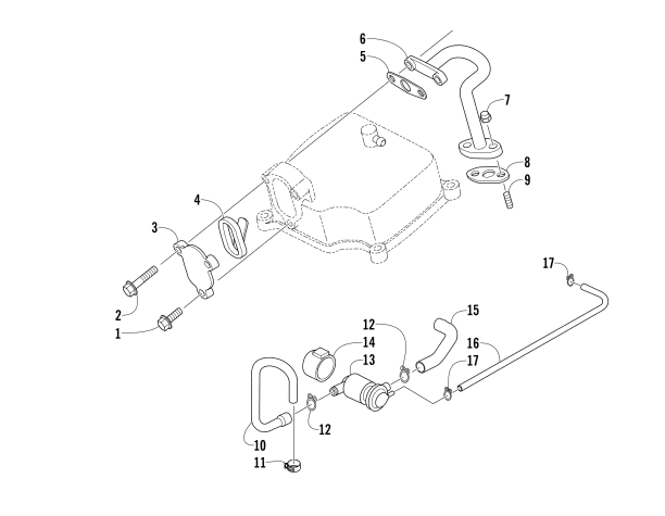 Parts Diagram for Arctic Cat 2015 300 2X4 UTILITY ATV REED VALVE ASSEMBLY