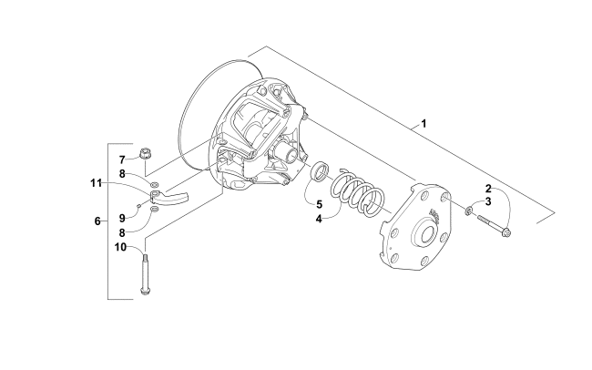 Parts Diagram for Arctic Cat 2015 ZR 9000 SNO PRO SNOWMOBILE DRIVE CLUTCH