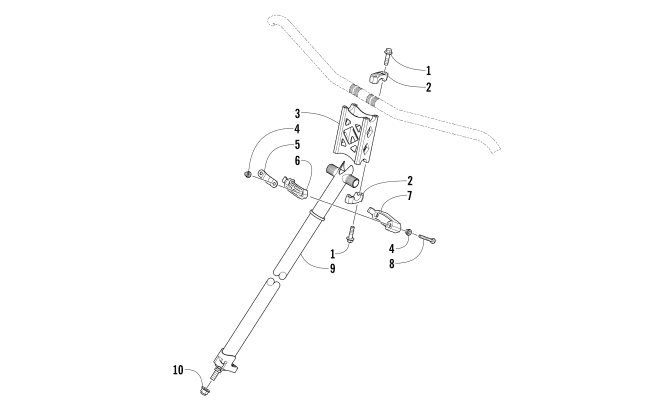 Parts Diagram for Arctic Cat 2015 XF 7000 SNO PRO LTD 137 SNOWMOBILE STEERING POST ASSEMBLY