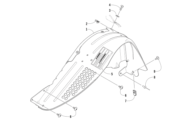 Parts Diagram for Arctic Cat 2017 BEARCAT 7000 XT EARLY BUILD SNOWMOBILE BELT GUARD ASSEMBLY