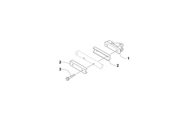 Parts Diagram for Arctic Cat 2017 BEARCAT 3000 LT SNOWMOBILE HITCH ASSEMBLY (LTUSL)