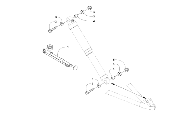 Parts Diagram for Arctic Cat 2017 XF 8000 HIGH COUNTRY 141 SNOWMOBILE FRONT SHOCK ABSORBER ASSEMBLY