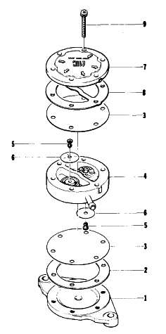 Parts Diagram for Arctic Cat 1977 PANTHER 4000 SNOWMOBILE FUEL PUMP