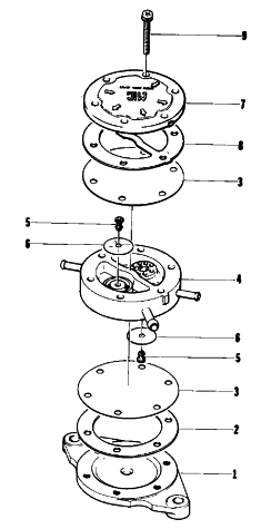 Parts Diagram for Arctic Cat 1978 EL TIGRE' 5000 F/A SNOWMOBILE FUEL PUMP