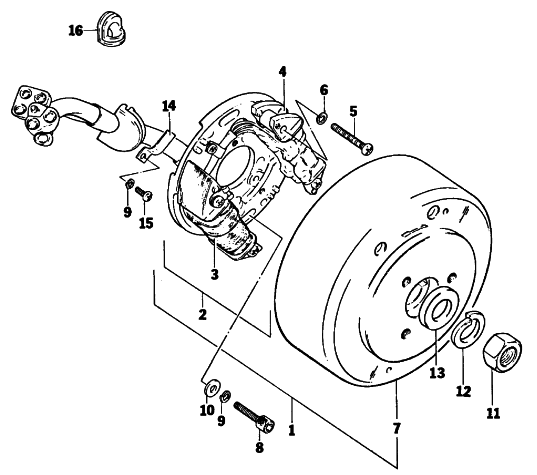 Parts Diagram for Arctic Cat 1979 EL TIGRE F/A SNOWMOBILE MAGNETO