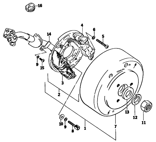 Parts Diagram for Arctic Cat 1978 EL TIGRE' 6000 L/C SNOWMOBILE MAGNETO