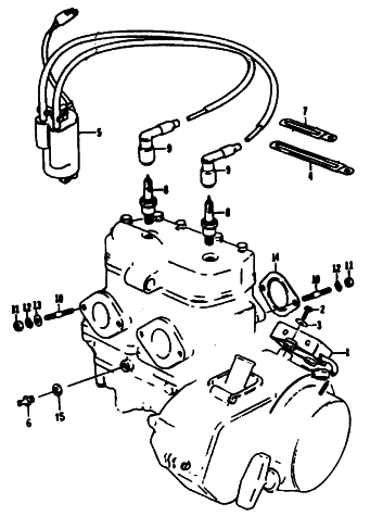 Parts Diagram for Arctic Cat 1985 PANTERA SNOWMOBILE ELECTRICAL