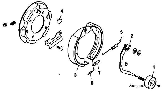 Parts Diagram for Arctic Cat 1991 CAT CARRIER CC160G SNOWMOBILE ELECTRIC BRAKE