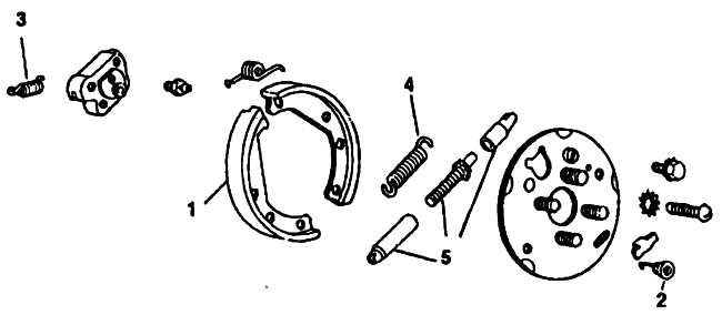 Parts Diagram for Arctic Cat 1991 CAT CARRIER CC180 SNOWMOBILE HYDRAULIC BRAKE