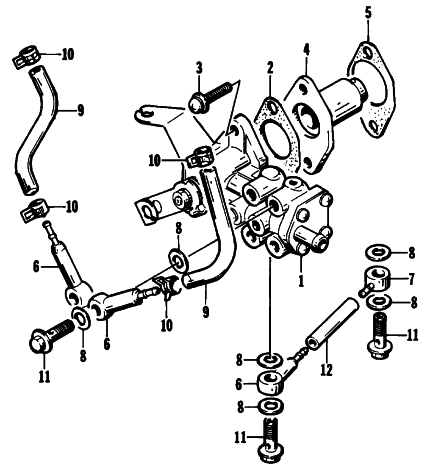 Parts Diagram for Arctic Cat 1993 EXT EFI SNOWMOBILE OIL PUMP