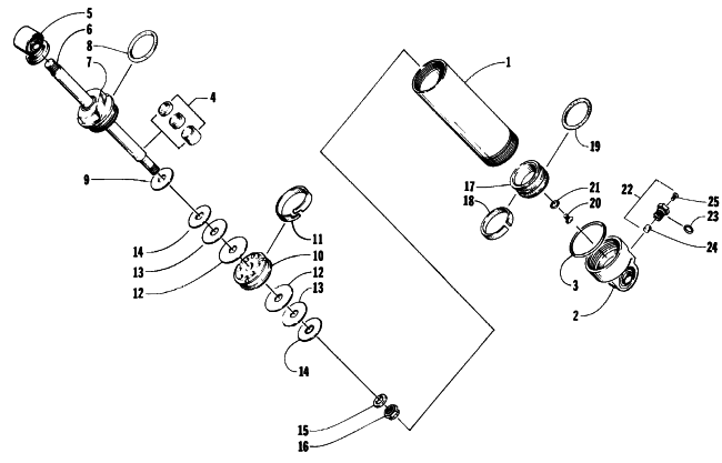 Parts Diagram for Arctic Cat 1993 440 ZR SNOWMOBILE FRONT SUSPENSION BRACKETS & CLUTCH SHIELD