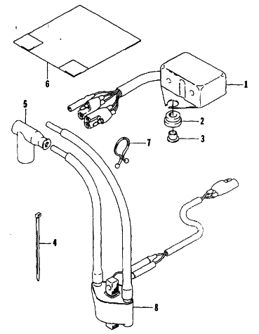 Parts Diagram for Arctic Cat 1995 ZR 580 SNOWMOBILE ELECTRICAL