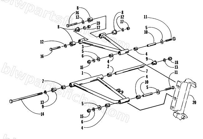 A-ARM ASSEMBLY diagram