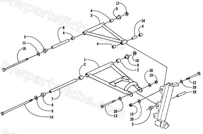 A-ARM ASSEMBLY diagram