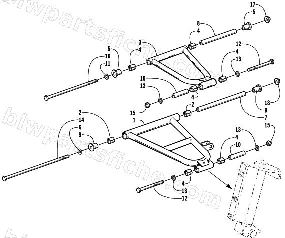 A-ARM ASSEMBLY diagram