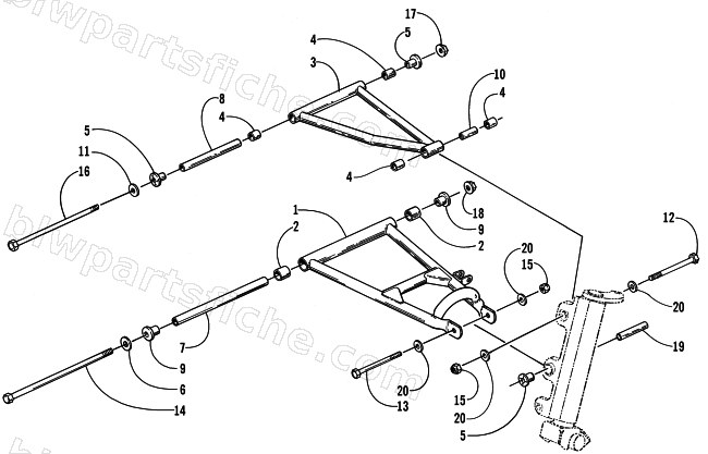 A-ARM ASSEMBLY diagram
