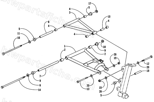 A-ARM ASSEMBLY diagram