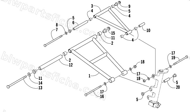 A-ARM ASSEMBLY diagram