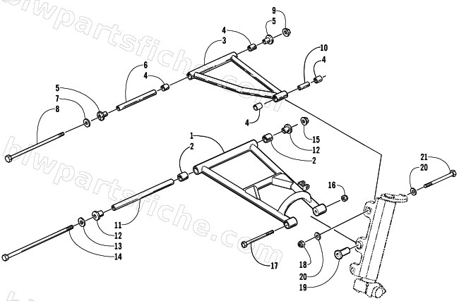 A-ARM ASSEMBLY diagram