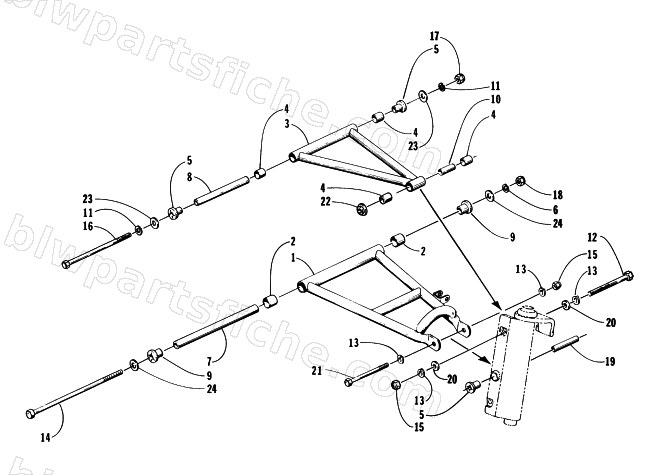 A-ARM ASSEMBLY diagram