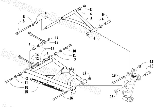 A-ARM ASSEMBLY diagram